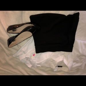 Professional work clothes.